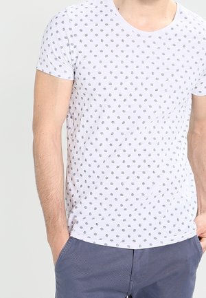 Scotch & Soda Triko s potiskem - white