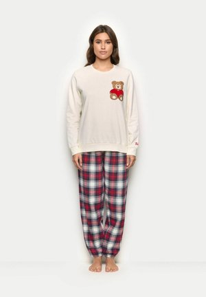 SET TRUDI FAMILY - Nattøj sæt - almond checkered