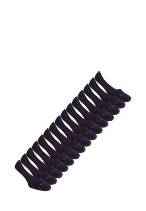 15-PACK NO SHOW - Füßlinge - black