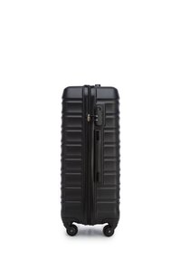 WITTCHEN MEDIUM SUITCASE WITH LUGGAGE TAG FROM ABS - Kufr - black