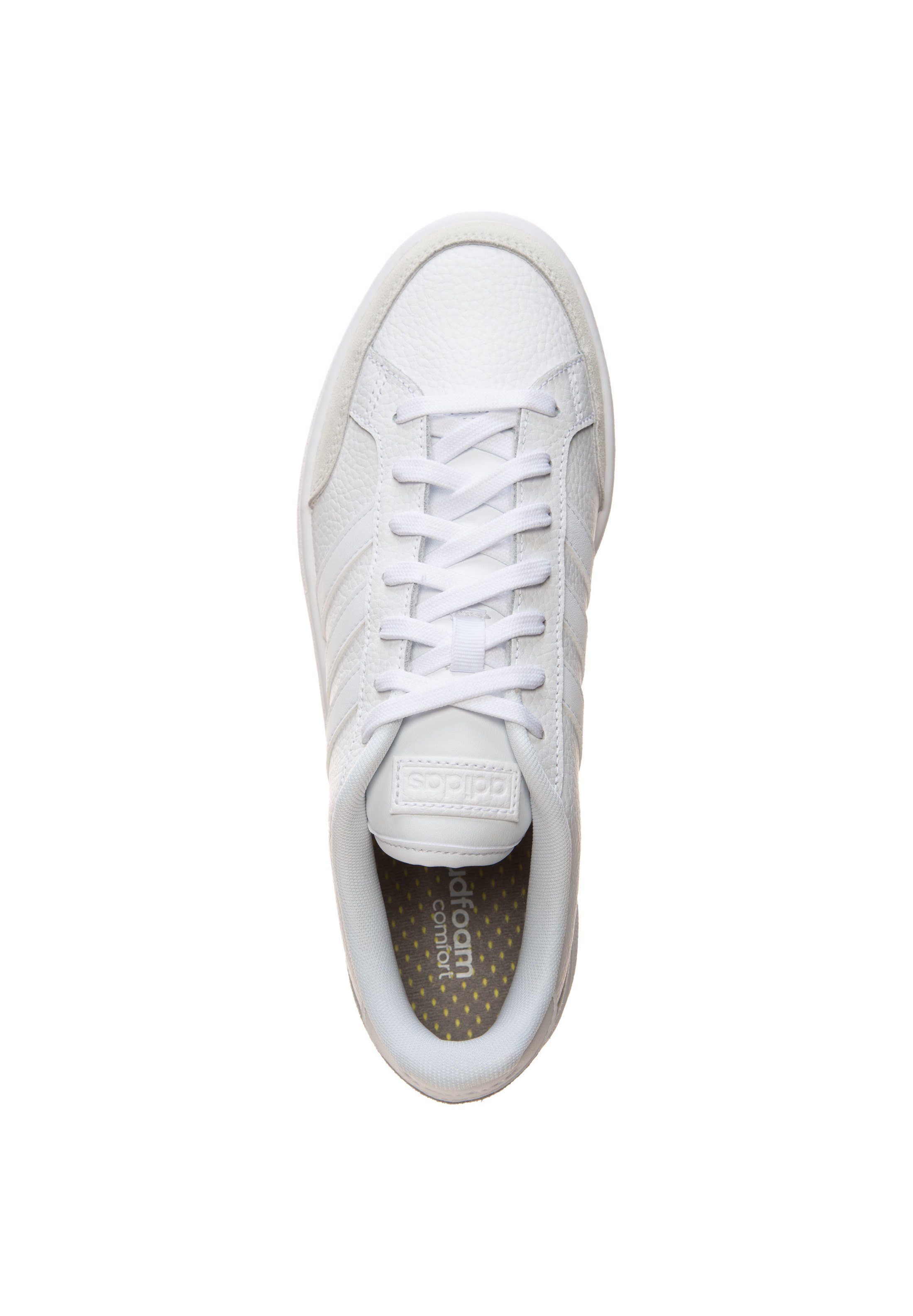 adidas Performance GRAND COURT - Sneakers laag - footwear white / orbit  grey/wit - Zalando.nl