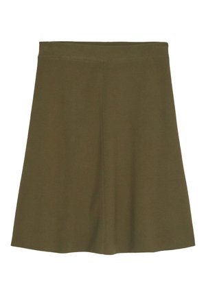 Jupe trapèze - dark brown