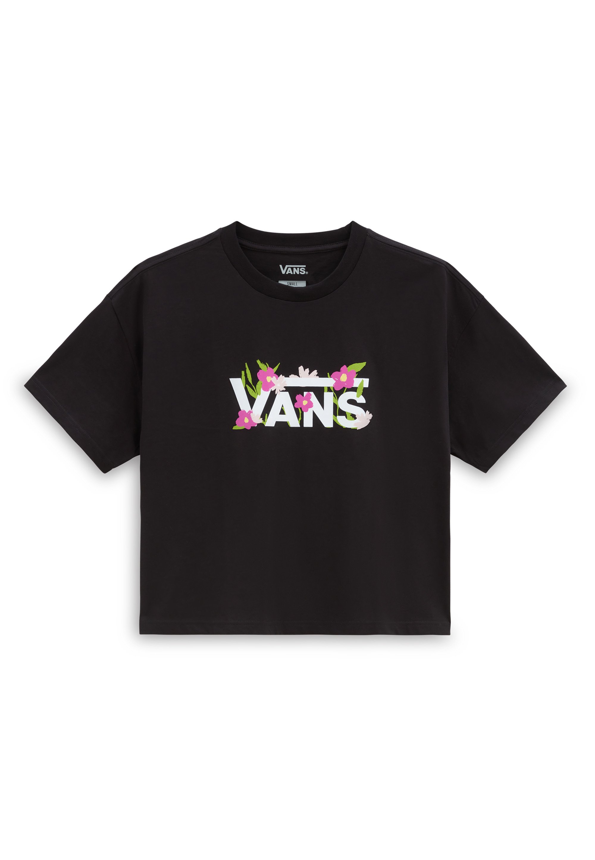 Shirt Oversize T Shirt Vans Femme Rouge Vans FLEURS T-shirt