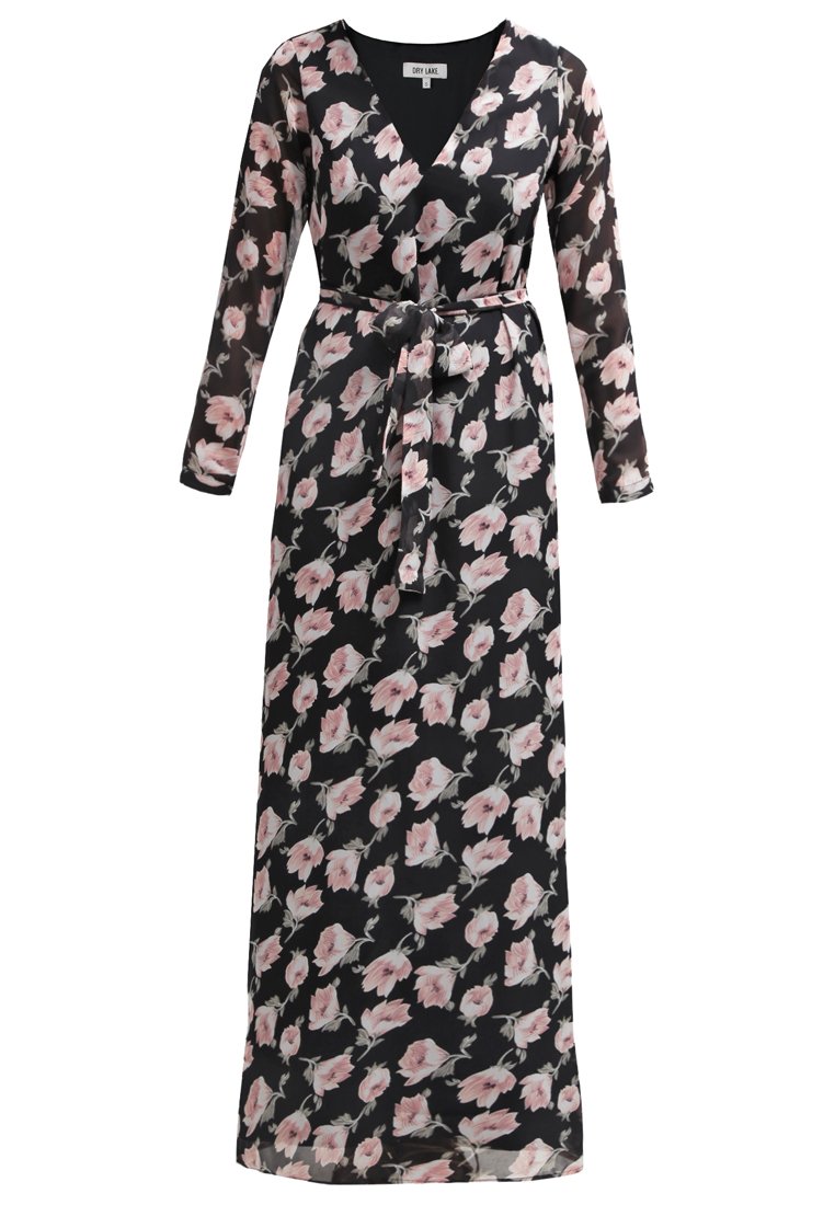 Dry Lake Maxi-jurk zwart