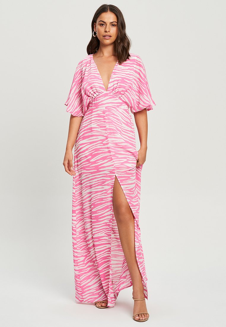 TUSSAH CLAUDIA Maxi dress pink zebra/light pink Zalando.de