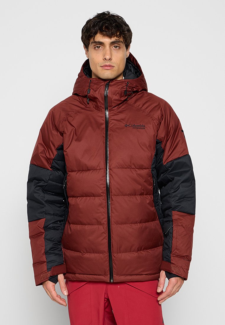 Columbia Gewatteerde jas rood Columbia Gewatteerde jas rood