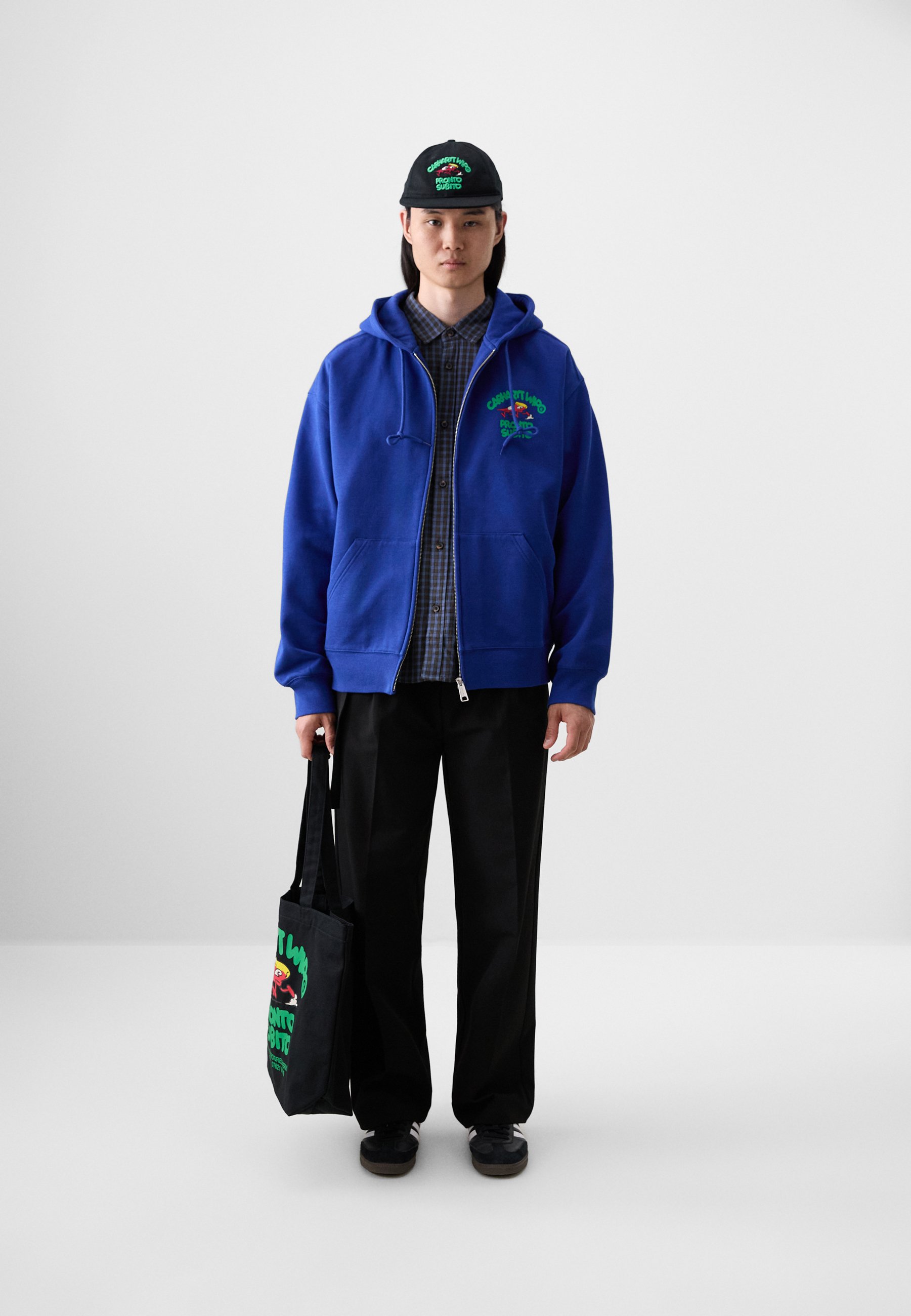 【carhartt】Hooded Pronto スウェットジップフーディ/wolfsbane Carhartt WIP Hooded Pronto Sweat Jacket, Wolfsbane