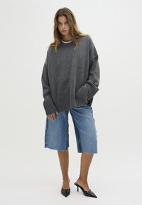 My Essential Wardrobe COPENHAGEN - Strickpullover - dark grey melange