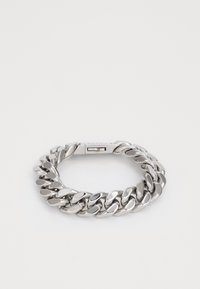 HEAVY CUBAN LINK BRACELET UNISEX - Bracelet - silver-coloured