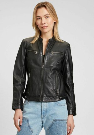 Mauritius MWJANKA - Lederjacke - black