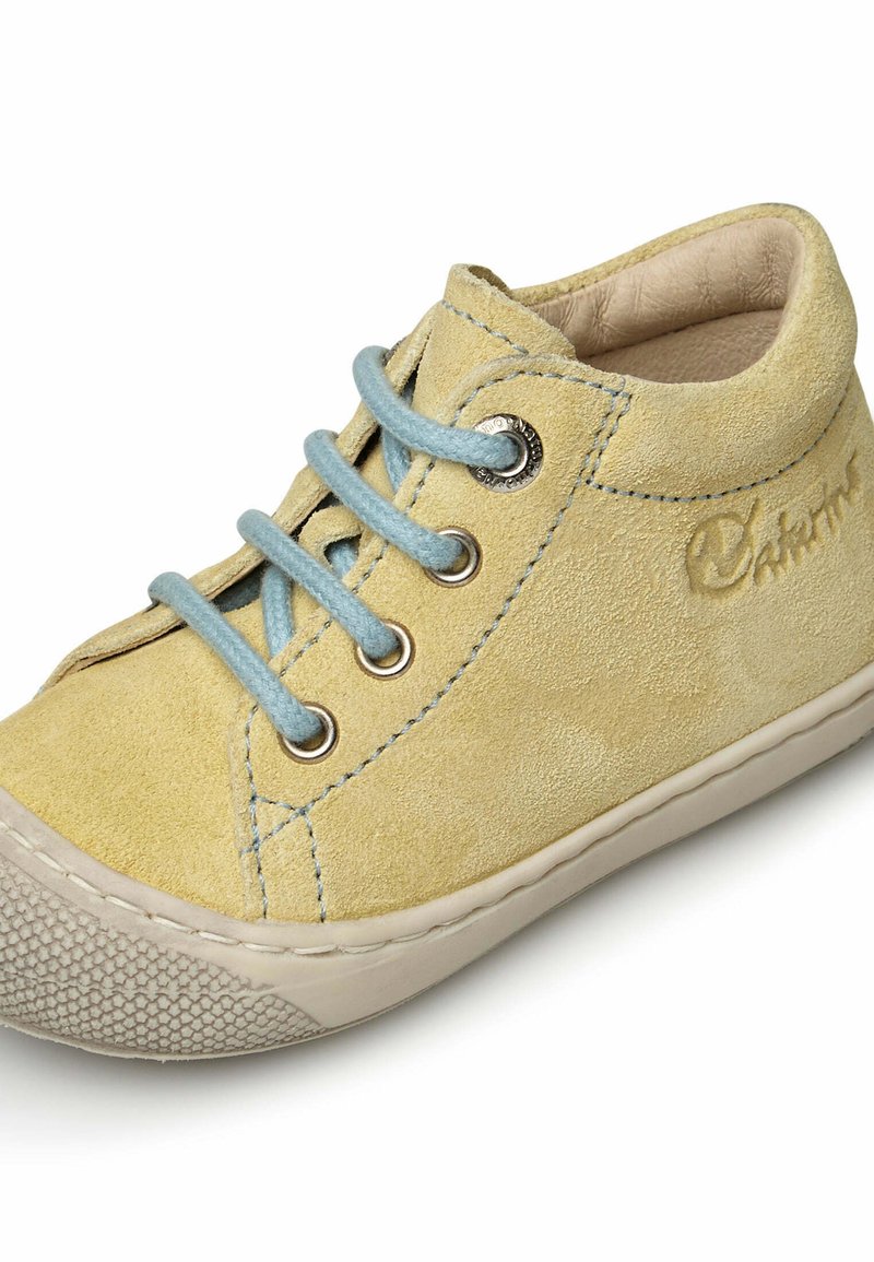 Kinder Klettschuhe | Naturino COCOON Sportlicher Schnürer gelb - NV37908 Kinder Klettschuhe | Naturino COCOON Sportlicher Schnürer gelb - NV37908