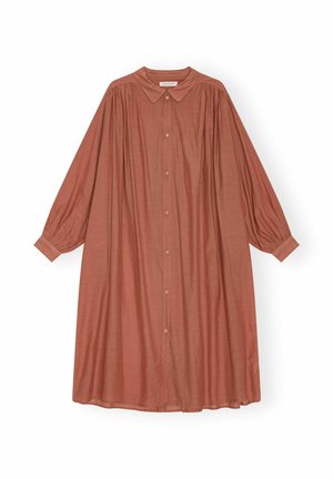 moshi moshi mind, GOLDEN SHIRTDRESS - Paitamekko - dusty coral