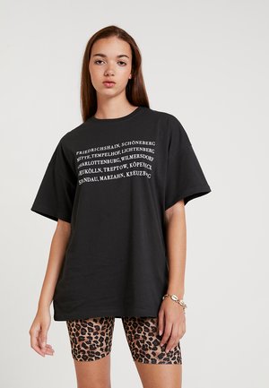T-shirt print - anthracite