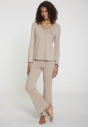 SET - Pigiama - nougat meliert