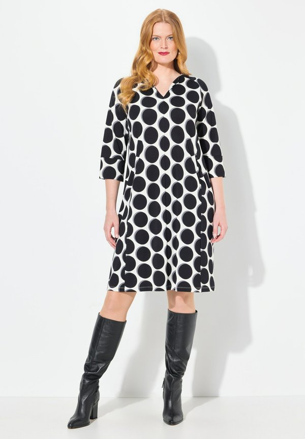 POLKA DOT PUNTO DI ROMA - Jerseykleid