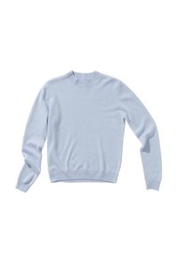 Mango Strickpullover - light blue