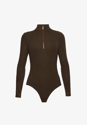 LA MANIA Bluză cu mânecă lungă - brown