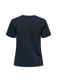 JDY 2ER-PACK RUNDHALS KURZARM - T-Shirt print - blau schwarz