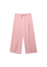 TEXTURED DRAWSTRING  - Housut - pink