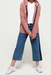 Superdry & Co Sweater met rits - light pink