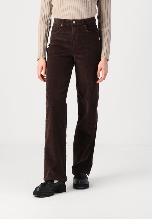 VMTESSA WIDE - Trousers - chocolate torte