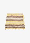 SPACE-DYE CUTWORK - MINI SKIRT - Jupe trapèze - yellow