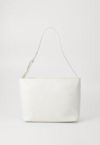 EMBOSSED LOGO MEDIUM - Borsa a mano - chalk