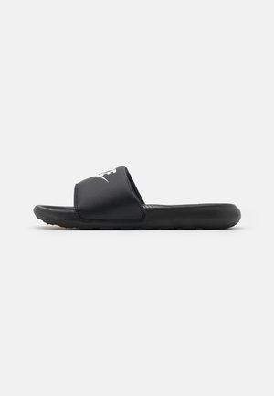 Nike Sportswear VICTORI ONE SLIDE - Pantolette flach - black/white