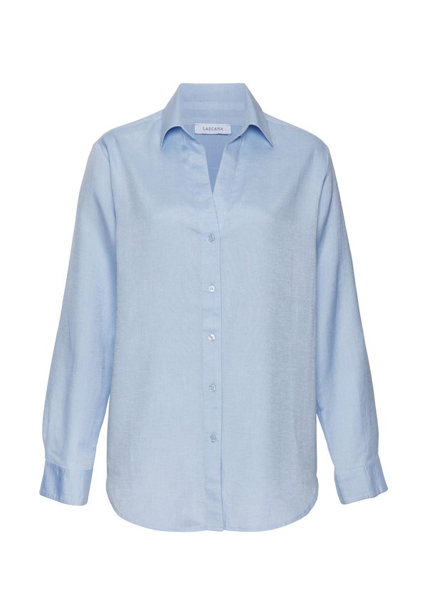 Hemdbluse - blau