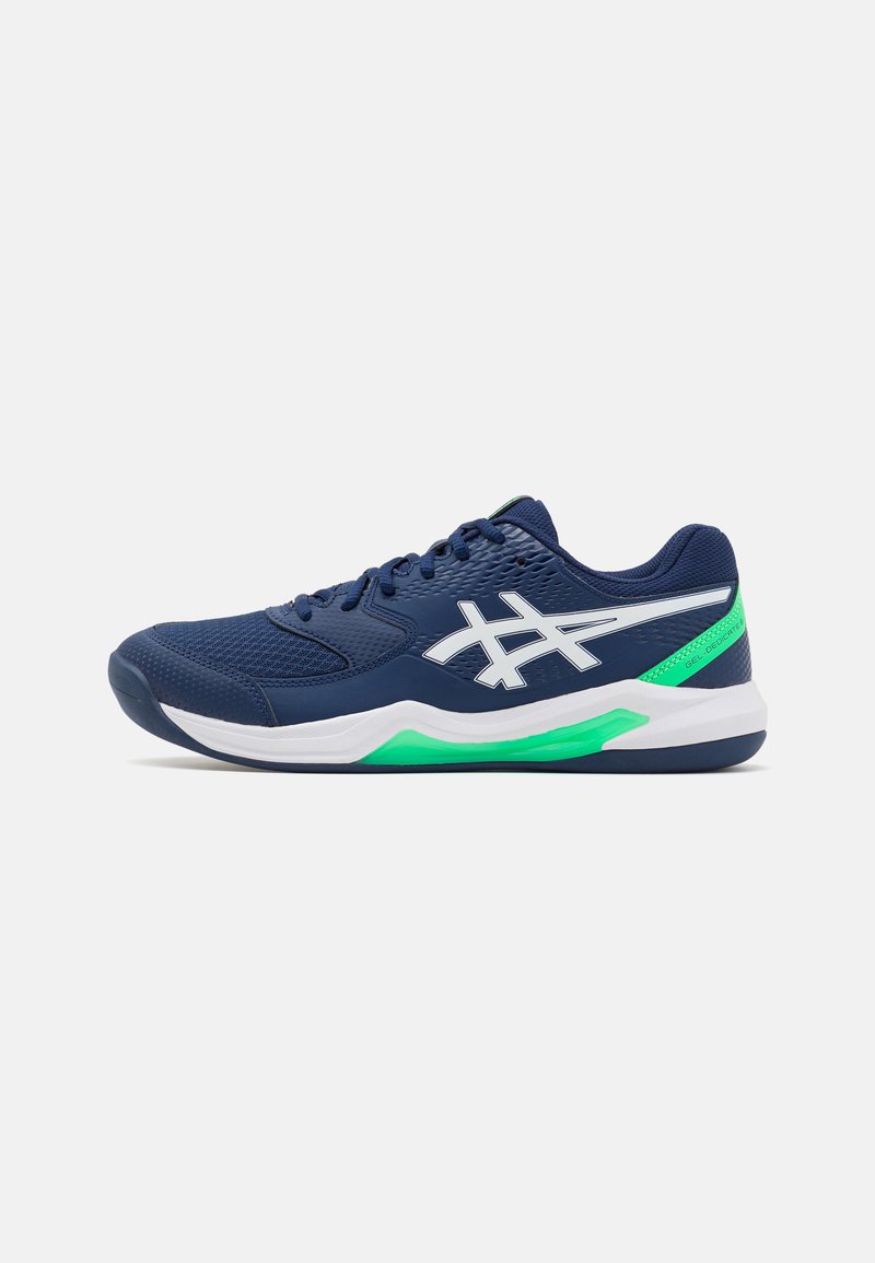 ASICS GEL-DEDICATE 8 INDOOR - Tenisice za terene s umjetnom podlogom - blue expanse/white