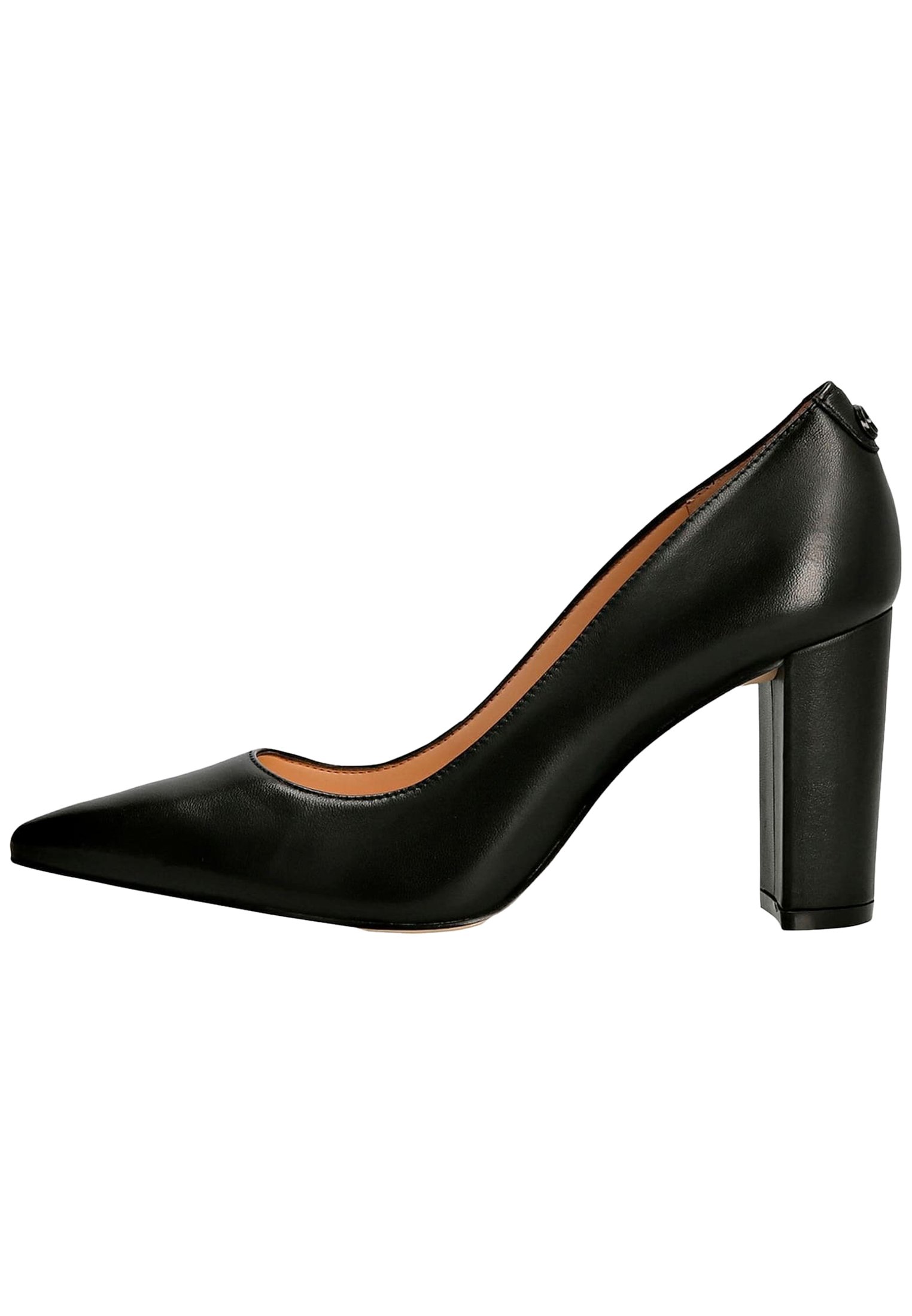 Guess BETTEY ECHTLEDER - Hoge hakken - schwarz/zwart - Zalando.nl