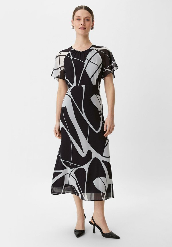 Freizeitkleid - schwarz