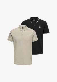 Niet geselecteerd, schwarz beige