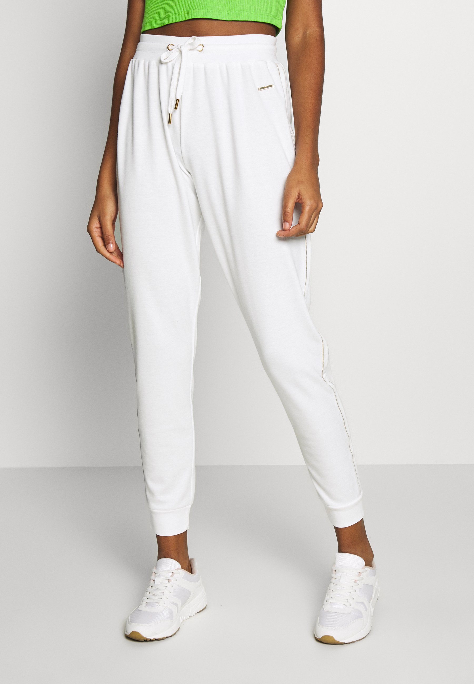 River Island Joggebukse cream Zalando.no River Island Bukse cream Zalando.no