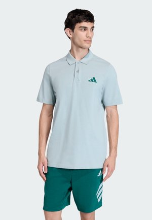 adidas Performance, SMALL LOGO POLO SHIRT - Polo - light blue