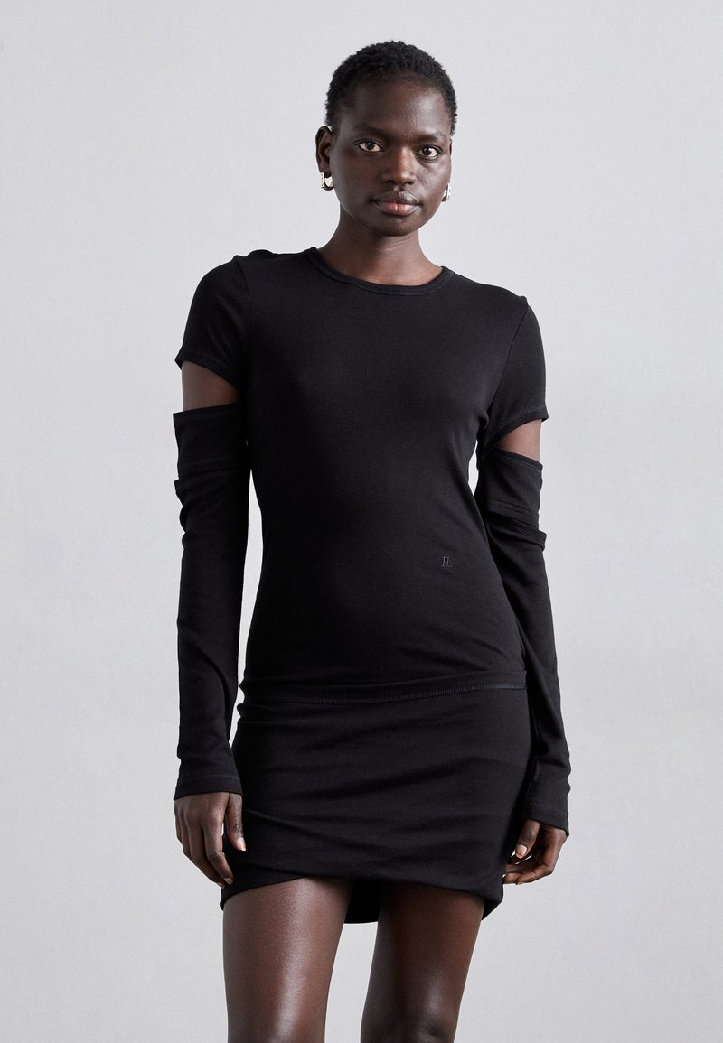 Helmut Lang SLASH DRESS - Dzsörzéruha - black