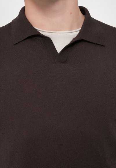 Dondup REGULAR FIT SHIRT - Džemperis - cioccolato