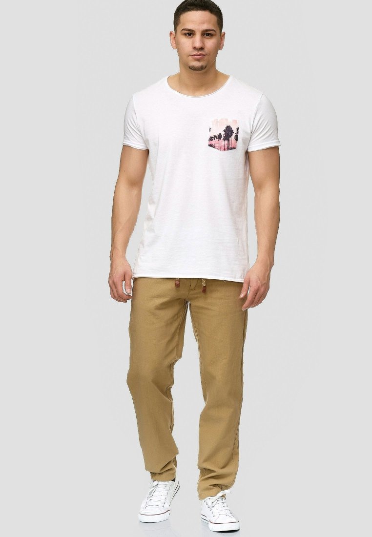 Herren Chinos | INDICODE JEANS Chino light brown/hellbraun - IM13457 Herren Chinos | INDICODE JEANS Chino light brown/hellbraun - IM13457