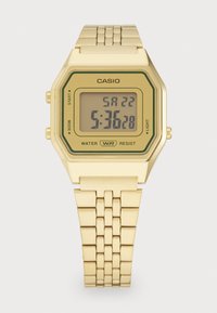 UNISEX - Digital watch - gold-coloured