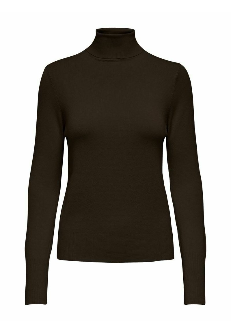 ONLY ONLVENICE ROLLNECK - Jumper - hot fudge