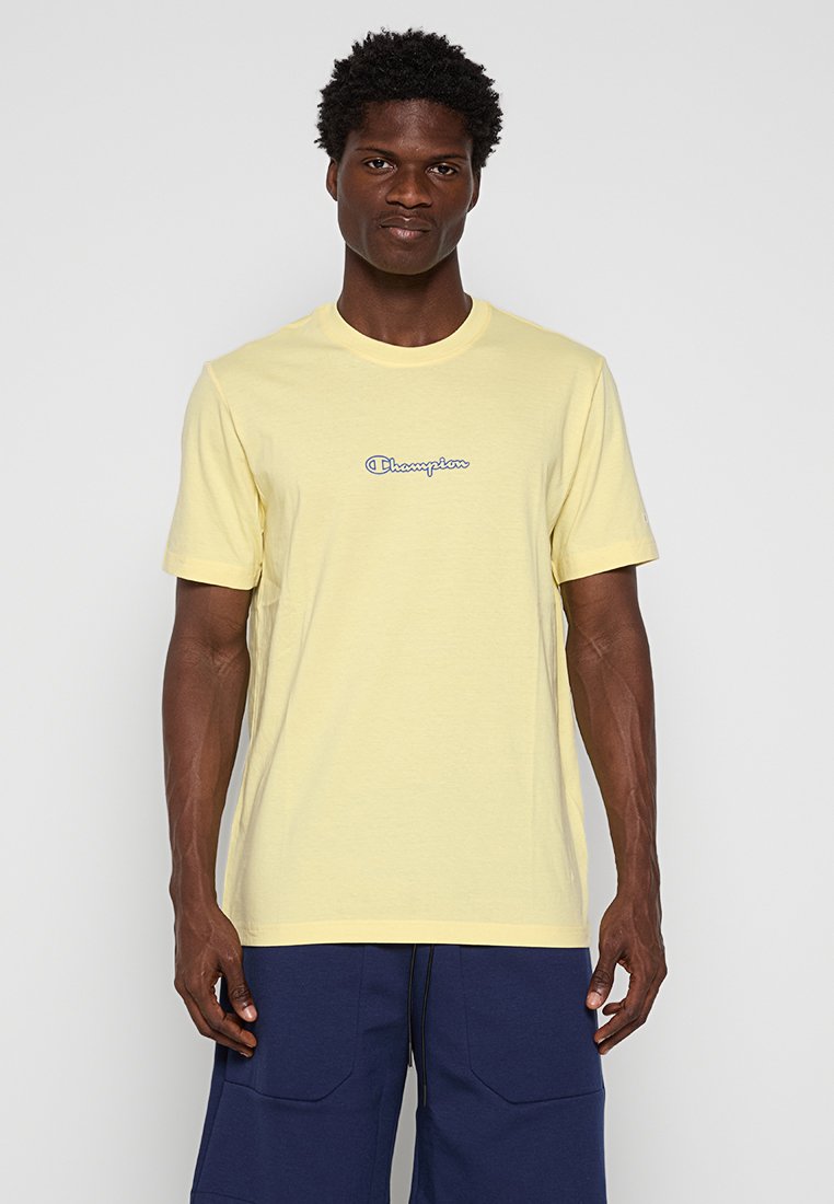 Champion T-shirt print geel