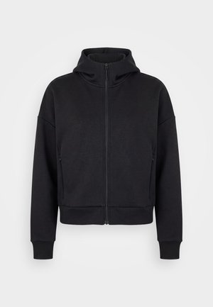 The North Face, JAIDA FULL ZIP HOODED JACKET - Felpa con zip - black