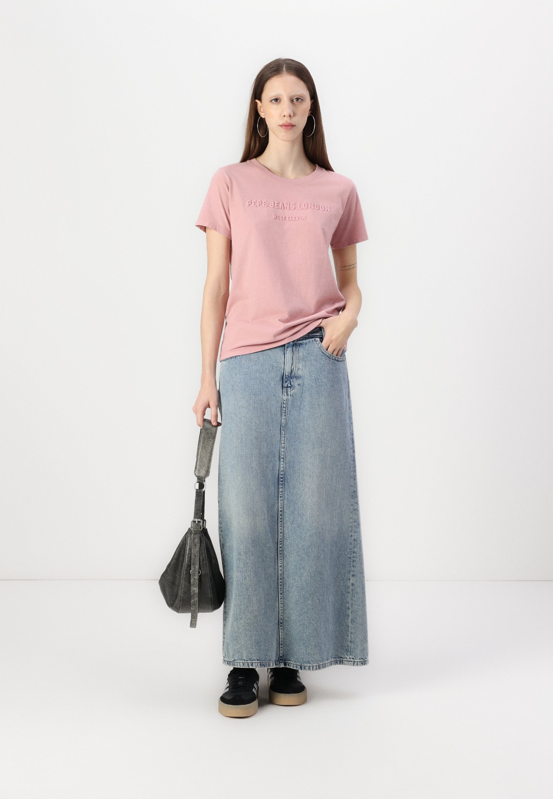 売れ筋商品|||ペペジーンズ Tシャツ レディース トップス LORETTA - Print T-shirt - pink ペペジーンズ レディース Tシャツ トップス LORETTA - Print T
