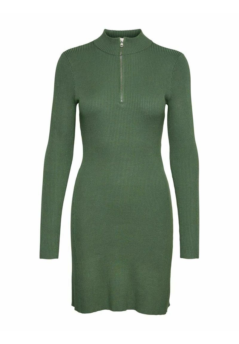 Vero Moda Gebreide jurk donkergroen Vero Moda Gebreide jurk donkergroen