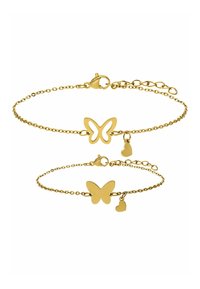 Bracelet Junior En Acier Et Cuir Noir Avec Plaque Noir 16.5cm Réglable