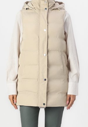 Veste sans manches - beige