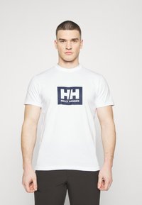 Helly Hansen - HH BOX T - Camiseta estampada - white Imagen en miniatura 1