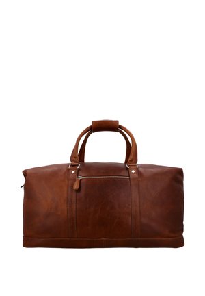 Gusti Leder RUBEN - Nedidelis kelioninis krepšys - braun