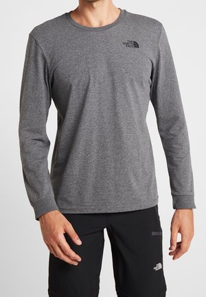 T-shirt à manches longues - mottled grey