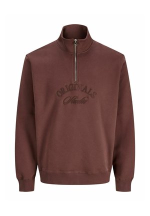 Sweatshirt - deep mahogany